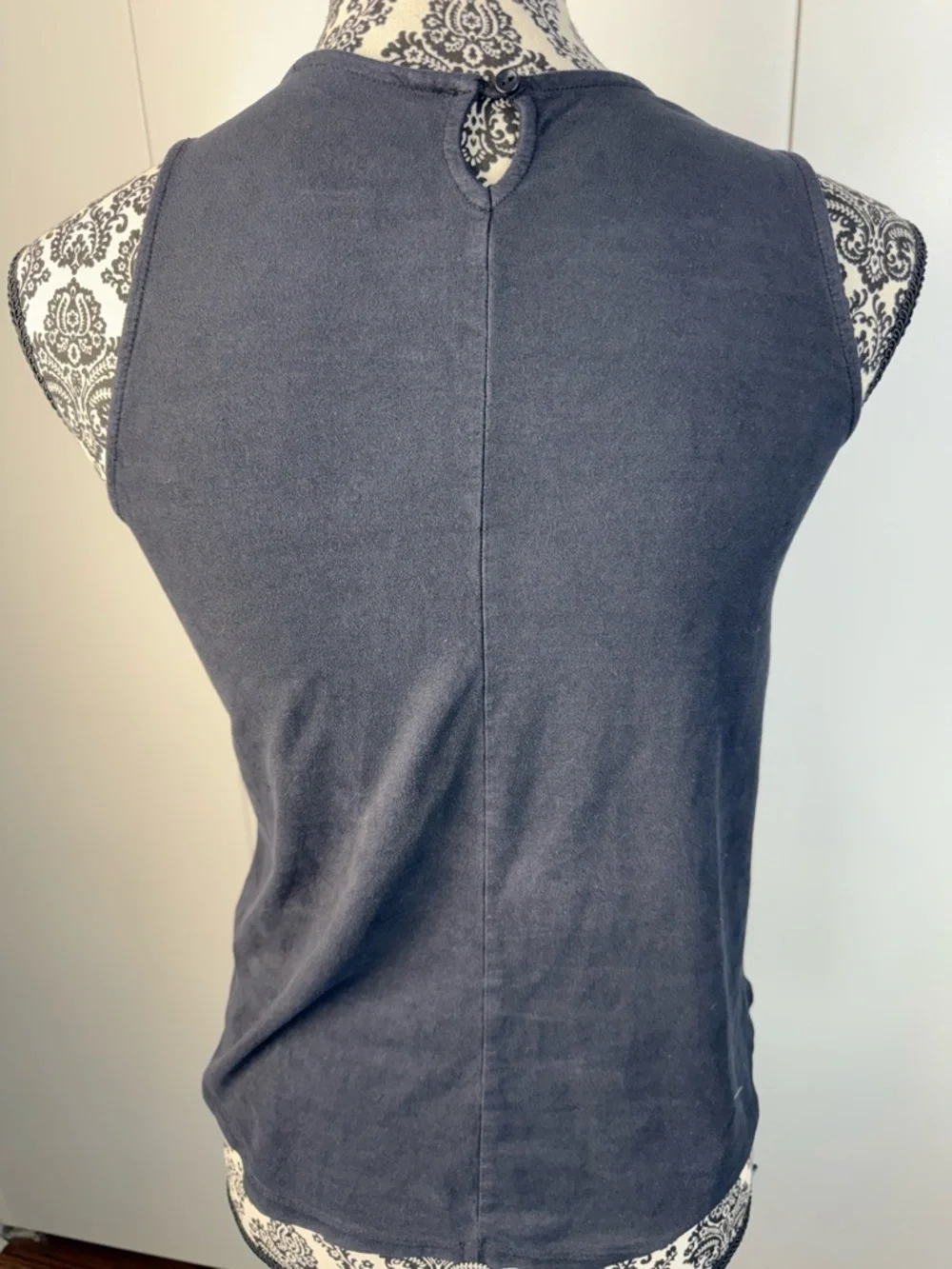 Justice Black Sleeveless Elephant Tank Top